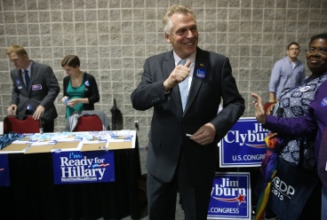 Gov. Terry McAuliffe - COLUMBIA, SC - APRIL 25: (Photo by Win McNamee/Getty Images)